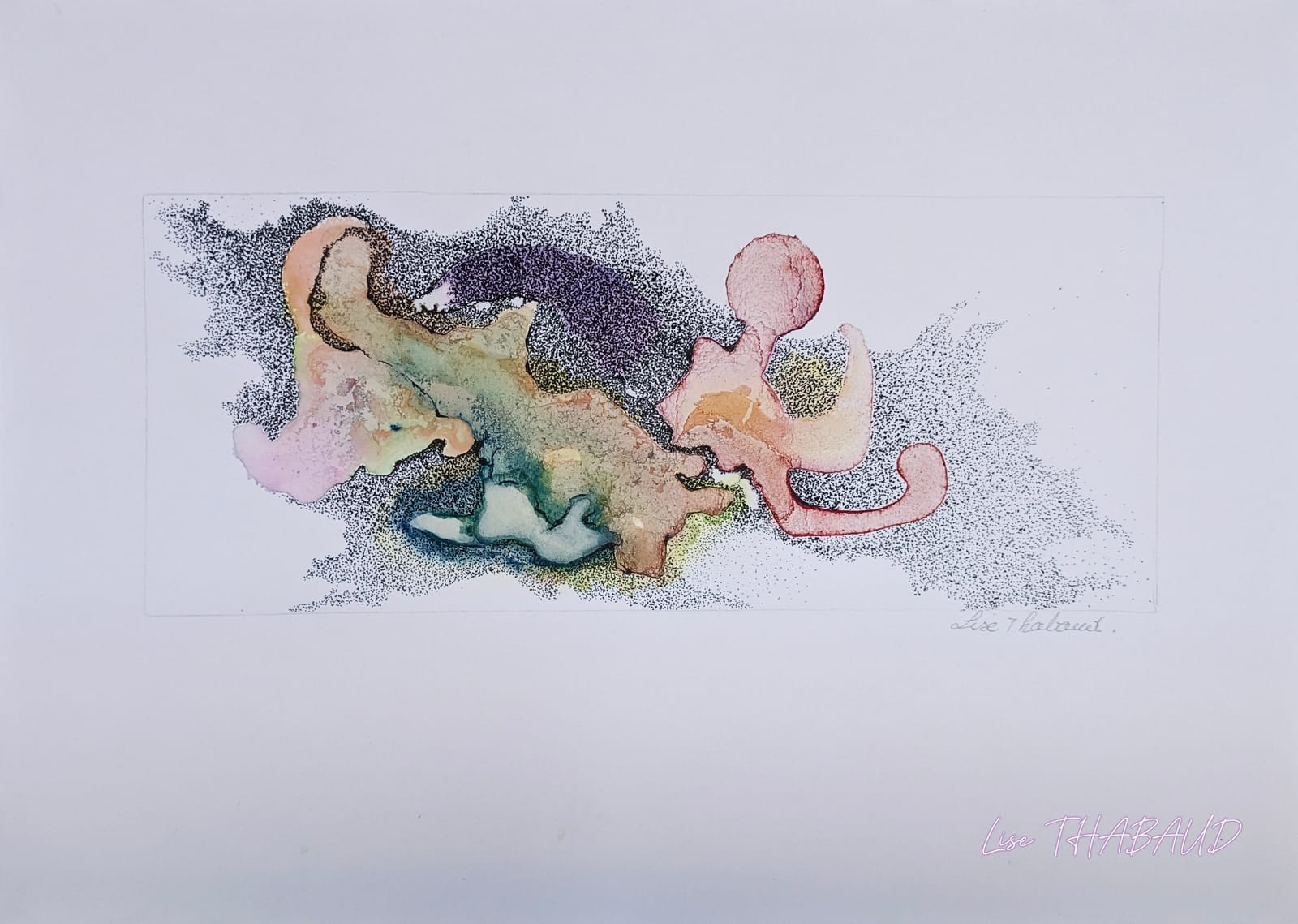 Les lutins-Douce heure matinale-21x29 cm-2025 — Lise Thabaud